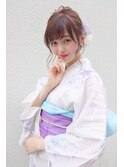 ♪ゆるカワ浴衣ヘアセット♪