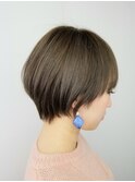 【アースカラー】大人可愛い20代30代40代耳かけショート