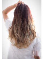 ソア 武蔵小杉(SOAR)&nbsp;毛先パーマネオウルフ小顔外ハネボブアッシュブラウン