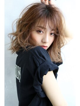 ロゼ 宝塚(Rose) 【ROSE/宝塚】無造作カール/ミディアム/ mst1