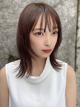 ブルーダー(Bruder) ２０２１　夏　エアリーロブ　シースルーバング