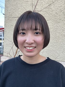 コレットヘア(Colette hair) 【黒髪卒業式＊ミニボブ＊小顔を作るフェイスレイヤー】