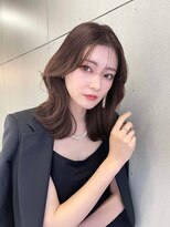 ユー(juu.)&nbsp;【juu.】2wayシースルー前髪×くびれミディアム