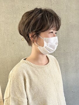 コレクトイズム(collec+ism) お手入れ簡単!パーマショートボブ!