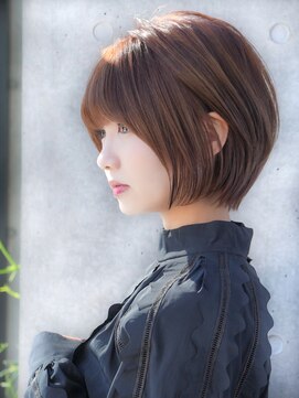 エインアンリー 表参道(AIN.ANLY.) 前髪あり大人ショートボブ20代30代40代【AIN.表参道】川原大地