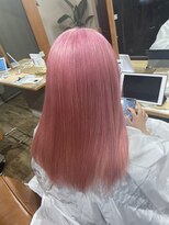 ラミール 学園店(lamiell)&nbsp;ハイトーン/ピンクカラー/ブリーチ/髪質改善/デザインカラー