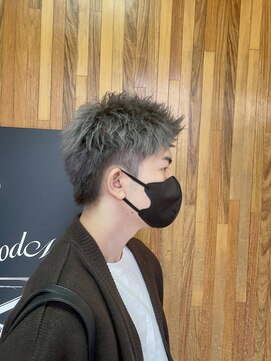 グッドマン バーバーショップ リョクチ(goodman barbar shop RYOKUCHI) メンズカット/メンズカラー/メンズハイトーンカラー/ブリーチ