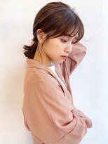 〇シースルーバング × 顔まわりレイヤー おくれ毛