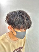 メンズパーマ_アイブロウワックス脱毛