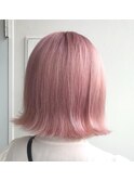 ハイトーンダブルカラー　ペールピンク