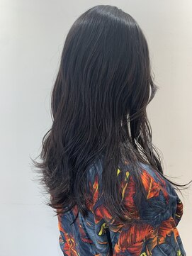 トリート 浦安店(TREAT) ロング×アッシュグレージュ