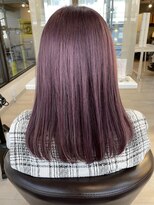トモズヘアデザイン(Tomo's Hair Design)&nbsp;イルミナカラー　バイオレットピンクVer