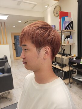 マジック(magic) ピンクベージュ×マッシュ