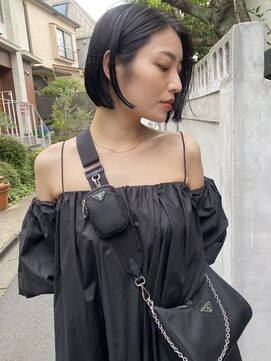 アンプラグド(unplugged) 【unplugged】切りっぱなしボブ〔表参道/渋谷〕