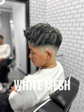 トップバイスリーナイン(TOP by THREE NINE) ホワイトメッシュ