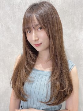 ロンドシエル 横浜(Lond ciel) 前髪×韓国×ザクザクレイヤー【横浜モード】