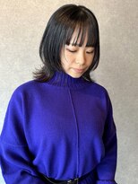 イトシテ&nbsp;ミディアムボブウルフ　【鎌田　隆雅】