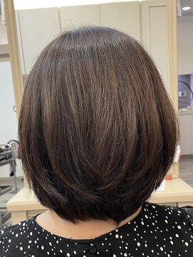 アルターリール(aL ter Rire) 切りっぱなしボブ/エアリーロング/美髪/ピンクブラウン/鎌取