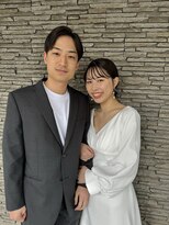 ハイバレーヘアーメゾン(HIGH VALLEY HAIRMAISON) ヘアメイクブライダル前撮り素敵な御夫婦でした岡山南中央町