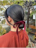 タイトヘアアレンジ