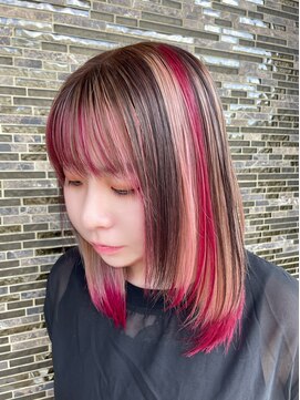 ヘアーアトリエ ラフェル(hair atelier Rafel) セクションカラー