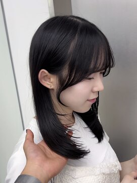 ビューナゴヤ 名駅(VIEW NAGOYA) 前髪カタログ/イメチェンスタイル／ウェーブパーマ/こなれミディ