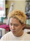 テーパーフェード×スパイキーショート