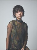 ラフニュアンスパーマボブ