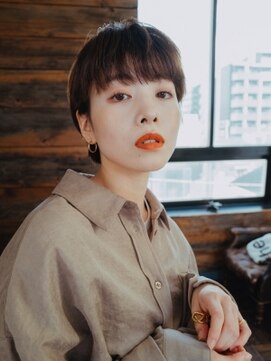 ヘアメイク パッセージ 千歳船橋店(hair make passage) 耳かけショート