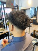 【IRIE HAIR赤坂】アップバング×スキンフェード
