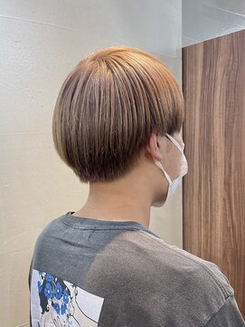 クレア バイ グレープバイン 金沢文庫(CLAIRE by GRAPEVINES) 透明感ミルクティーカラー　マッシュ