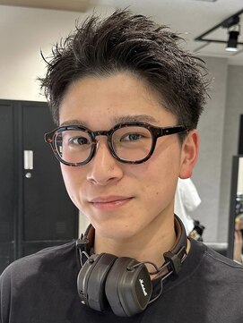 スミス 上野(smith) シャドウパーマ/スパイキーショート/men's