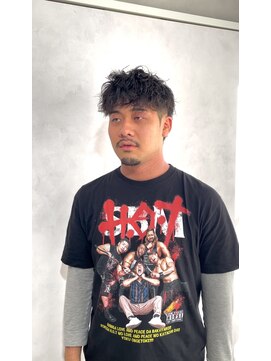 アッシュ 浜田山店(Ash) メンズ ショートスパイラルパーマ