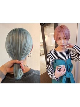 話題のトレンドカラーで、透明感のある外国人風ヘアスタイルが叶う♪新しい自分に出会えるチャンスを手に！