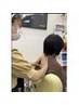ヘナカラーリタッチ+癒しのマッサージ付きシャンプーセットメニュー￥10640～