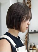 小頭ボブ
