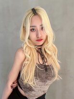 アルバム 銀座(ALBUM GINZA) ウルフレイヤーロング小顔透顔周りレイヤー_F0378