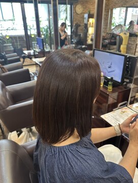 キャラ 池袋本店(CHARA) 秋カラーで大人の落ち着きと透明感◎チョコレートブラウン♪