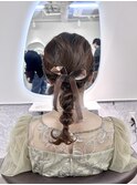 結婚式お呼ばれヘアアレンジ