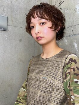 ハーヒム(her him)の写真/《平日・土:11:00~21:00》【個性】×【可愛い】ショート&ボブ。自分だけの特別な“1点もの”のヘアを―。