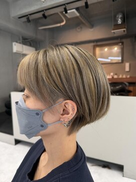 バディ 中野駅前店(BUDDY) 丸みショート【中野美容室/新中野/東中野/ボブ】