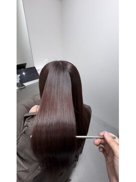ライア 下北沢(laia) うる艶暖色カラー【髪質改善 下北沢 マンツーマン 】
