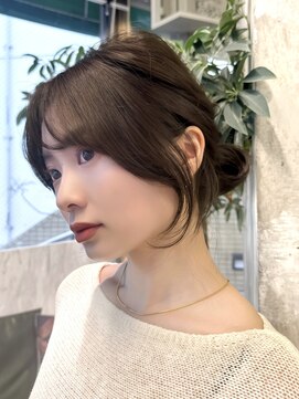 ロビー 表参道(ROBBY) 顔まわりレイヤーカット/骨格矯正/小顔前髪顔周りカット/後れ毛