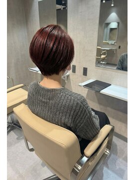 エンブレス(EnBlesS) 30代40代50代絶壁解消ひし形白髪ぼかし大人ショートボブ