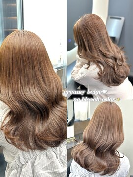 ユアーズヘア 池袋(youres hair) ミルクティーブロンド/池袋/豊島区