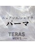 ニュアンス/シャドウパーマ+メンズカット+炭酸スパ+眉毛カット