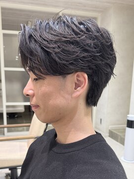 ハイプ メン 藤沢(HYPE MAN) フェザーパーマニュアンスパーマ毛流れパーマメンズパーマ