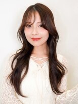ラフィス ヘアー ウィム 倉敷白楽町店(La fith hair uim.) 【La fith】ゆるふわロング×ビターモカベージュ×韓国風ヘア