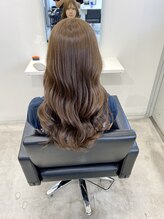 パーセント(percent)&nbsp;ブリーチなし透明感ミルクティーベージュ×ロング