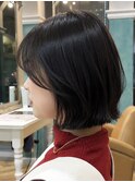 ▲ ダークパープル/髪質改善/縮毛矯正/オリーブベージュ/横浜190